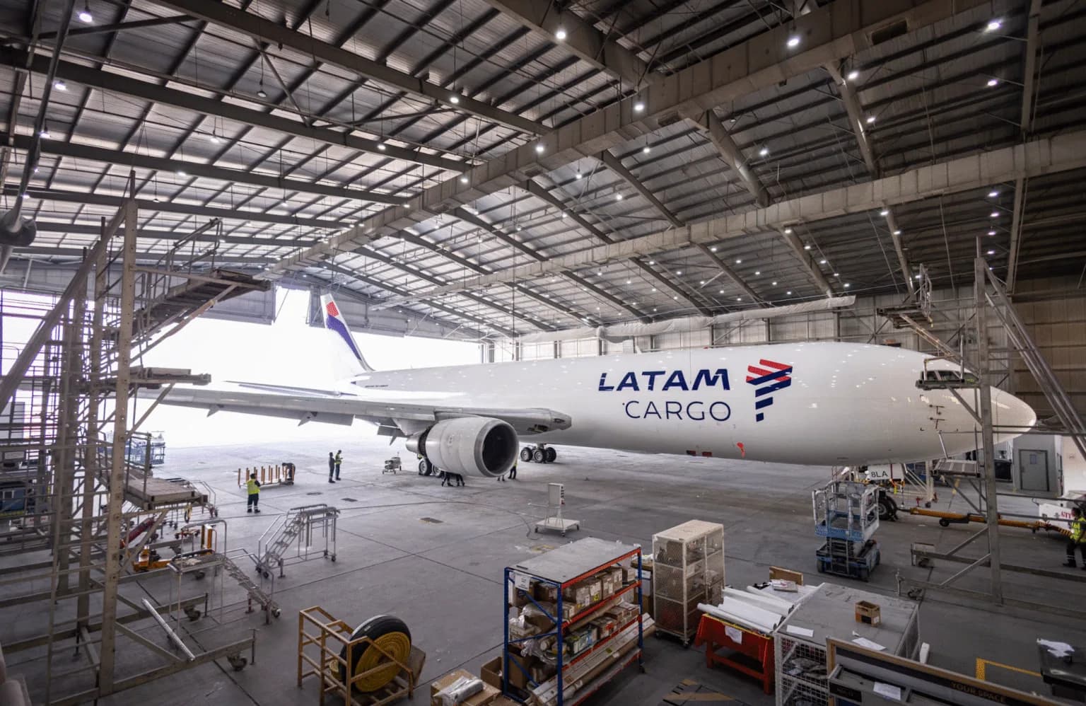 LATAM Cargo’s Boeing 767-300F Completes Livery Update from LAN to LATAM Colors