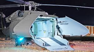 Sikorsky’s U-Hawk: The Innovative Uncrewed Black Hawk Cargo Drone with Clamshell Nose Redefining Logistics