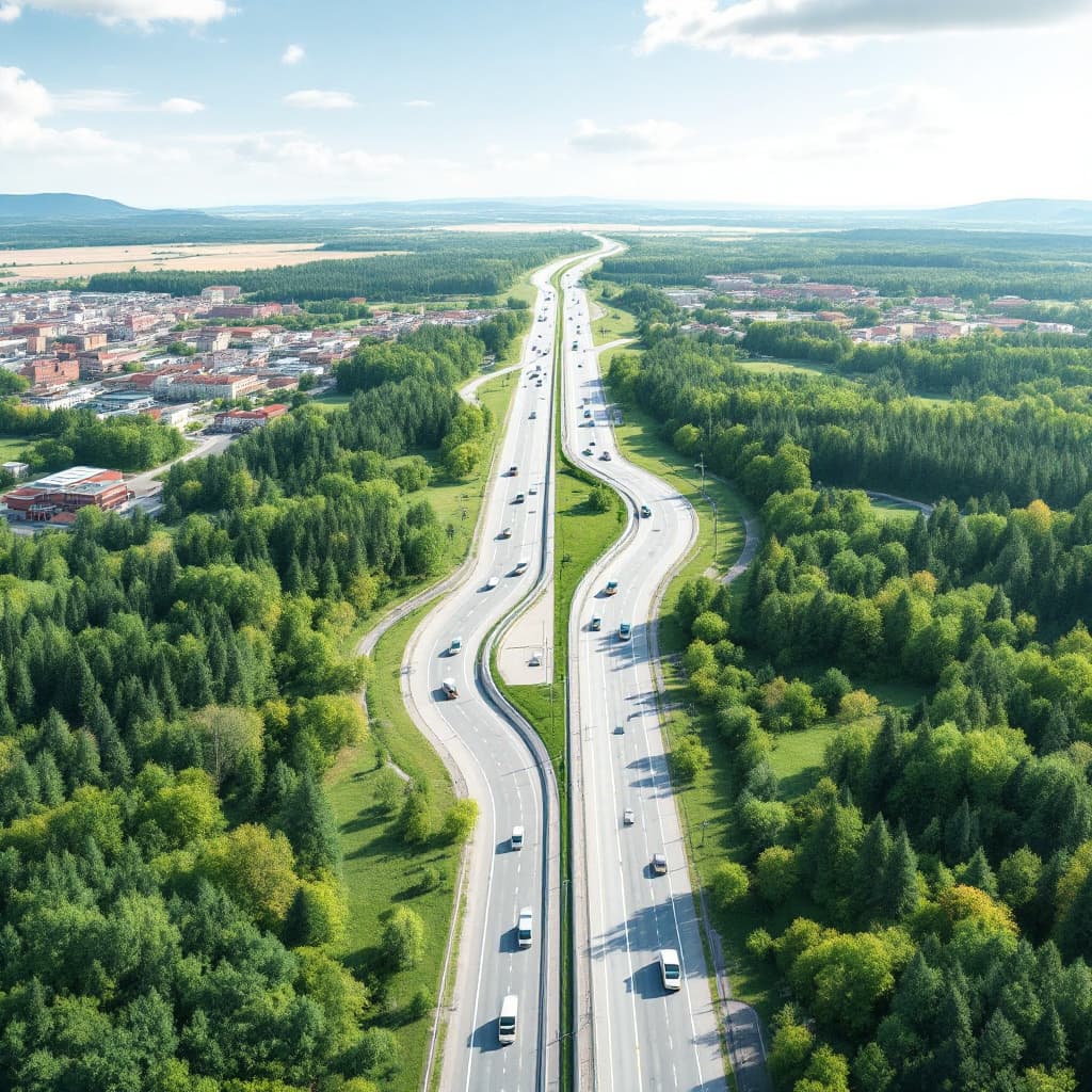 Ufa – Orenburg: Distance by car