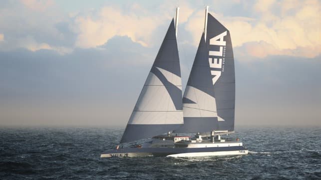 Wind-Powered Cargo Trimaran Nears Completion with Biopharma Contract in Sight