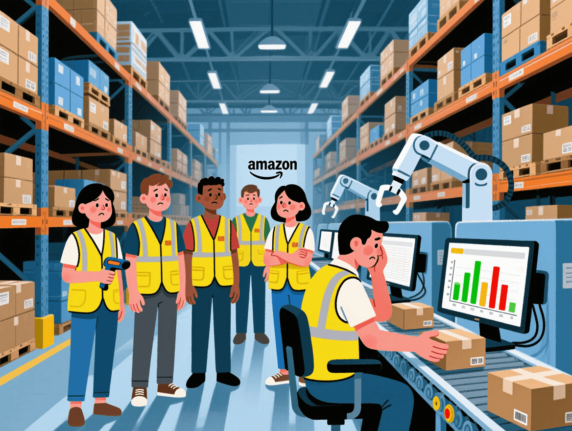 CGT Files Complaint About Amazon’s Automated Work Pace and Its Impact on Staff Health