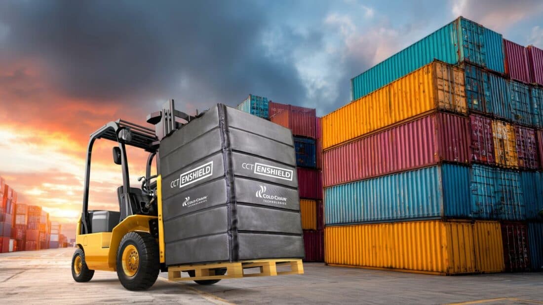 Inovativní technologie chladicího řetězce umožňují bezpečný námořní transport farmaceutik citlivých na teplotu od společností Teva a Kuehne+Nagel