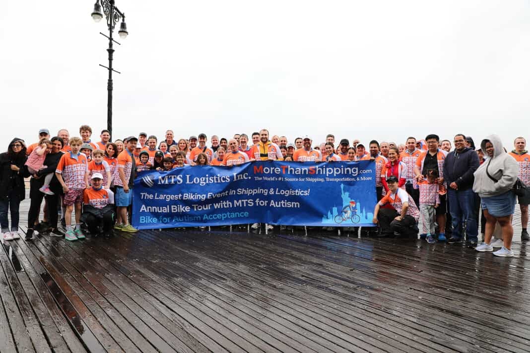 MTS Logistics Celebrates Success of 15th Annual Bike Tour Fundraiser for Autism
