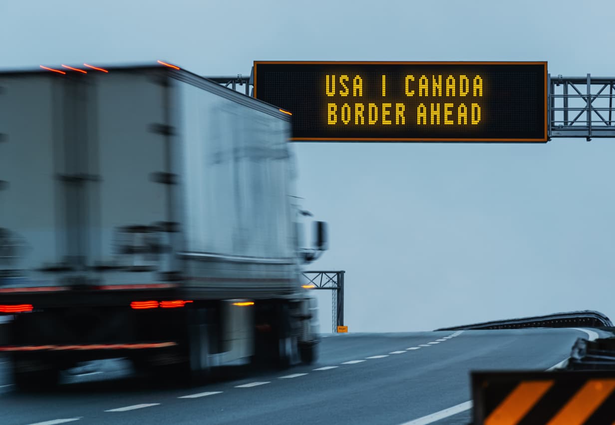 US Crackdown on Foreign Truck Drivers and Its Potential Effects on Canadian Trucking and Cross-Border Logistics