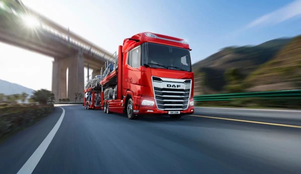 DAF's Innovative Automotive Transport Chassis: Efficiency at Its Best