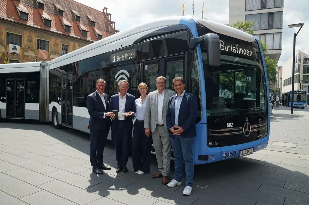 37 Electric Buses eCitaro to Transform Public Transport in Ulm and Neu-Ulm