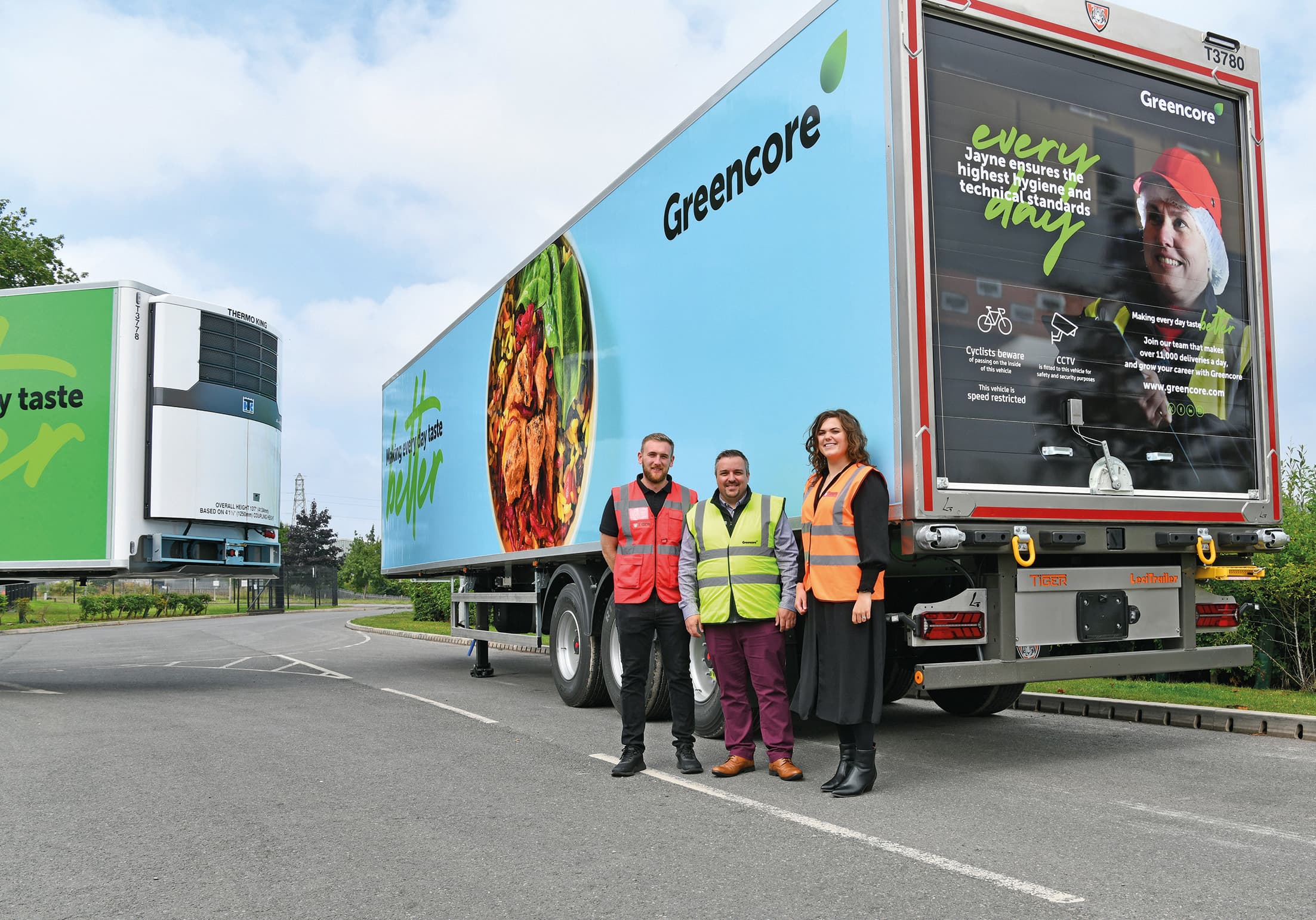 Greencore Expands Fleet with Refrigerated Trailers from Tiger Trailers