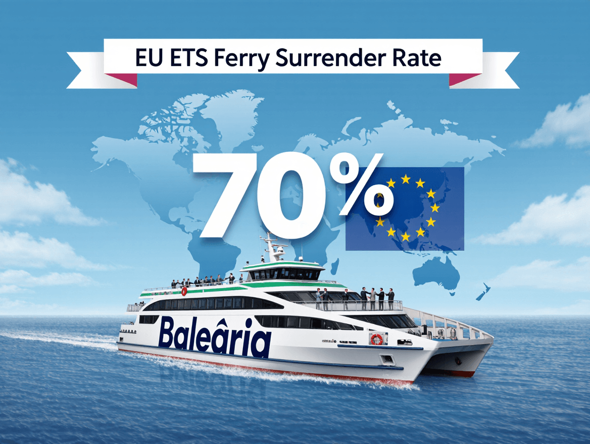 Baleària urges Interferry-backed freeze of EU ETS ferry surrender rate at 70%