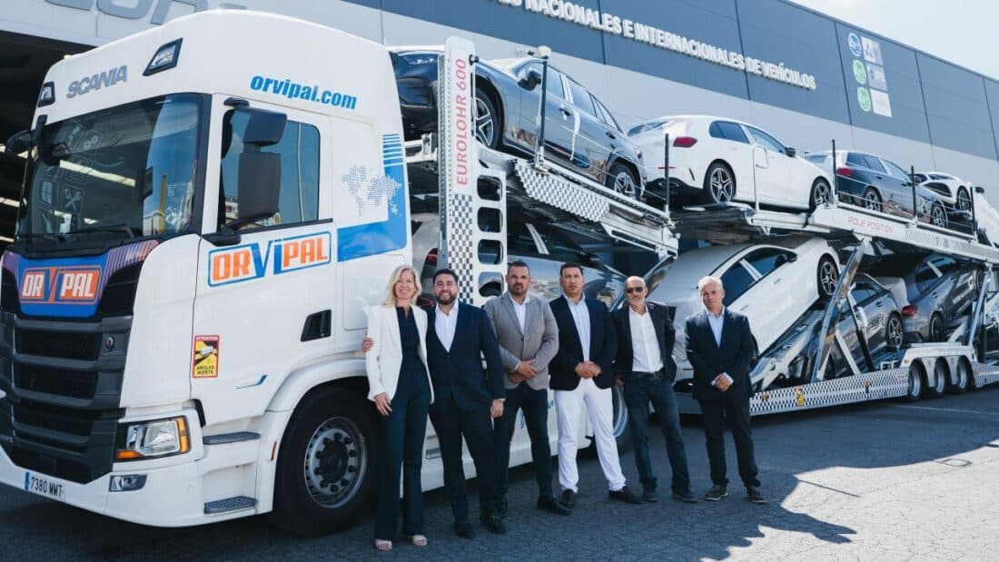 Eurolohr 600 Prototype Launch: ORVIPAL TRANS Sets New Standards for Vehicle Transport in Europe