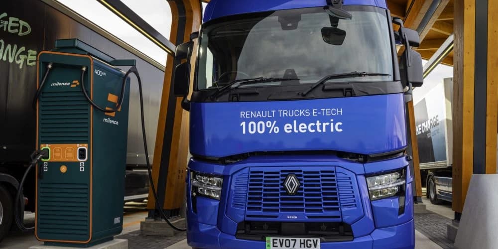 Renault Trucks Introduces Europe-Wide Public Charging Map for Electric Trucks to Boost Freight Transport