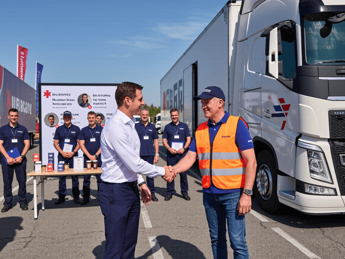 Strategies that road freight companies use to recruit and retain professional drivers