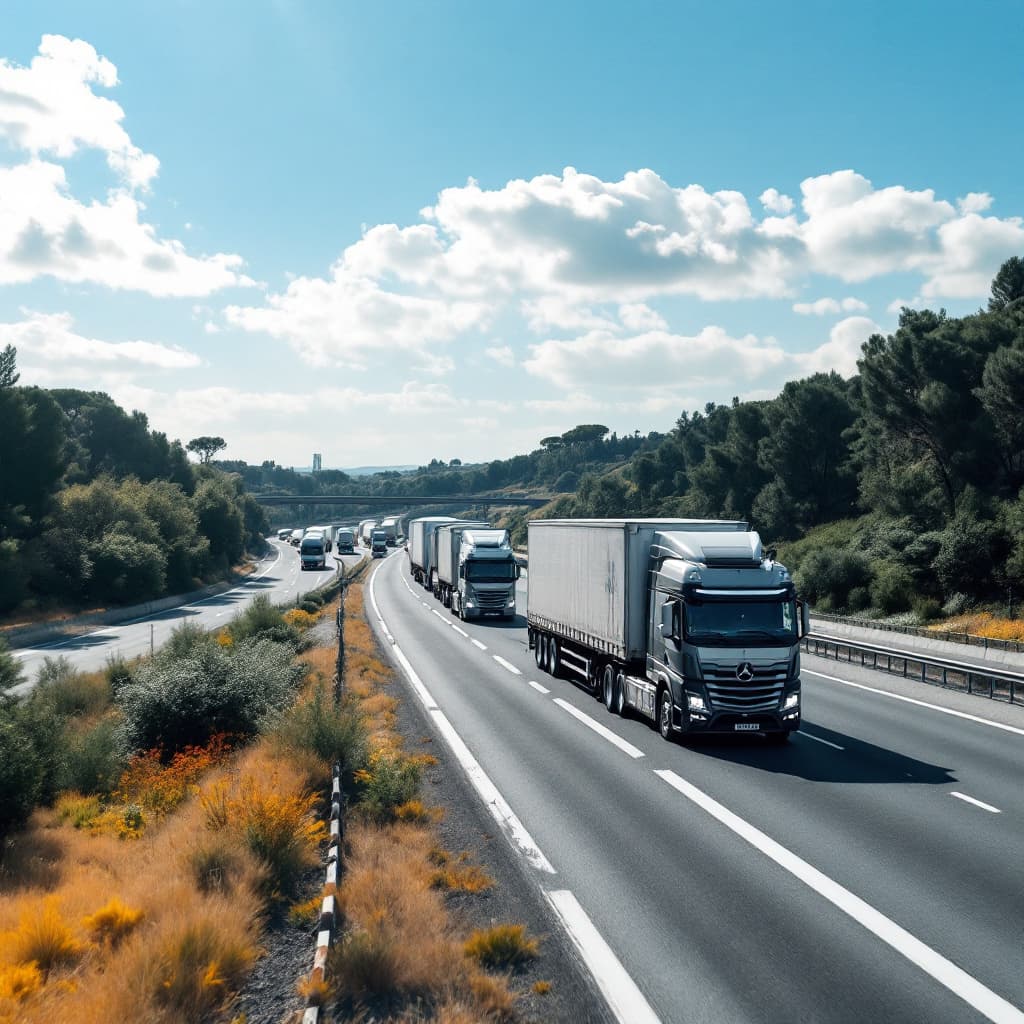 Freight Transportation on the "Lisbon – Rome" Route
