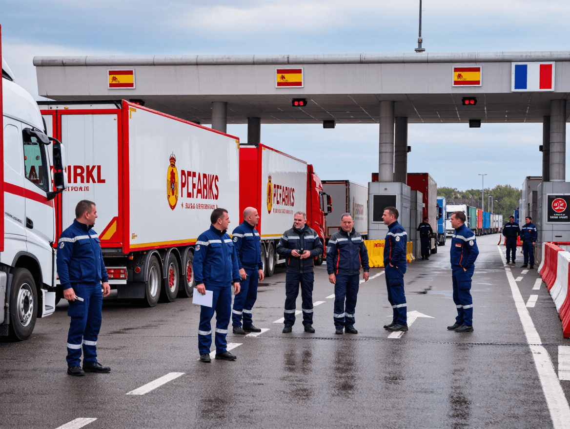 Spanish Freight Industry Faces Challenges as CETM Calls for Transport Ministry Action over French Border Disruptions
