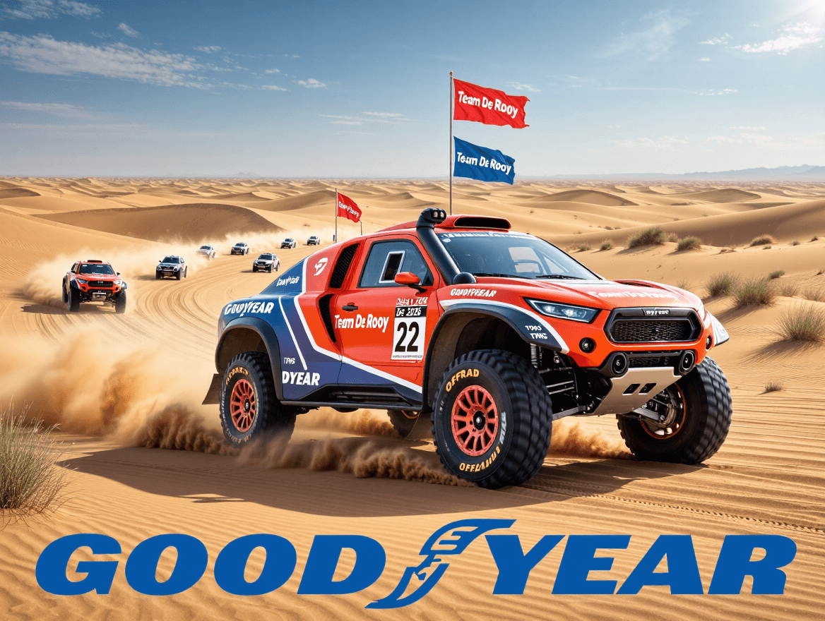 Goodyear Partners Again with Team De Rooy, Equipping Rally Dakar 2026 with OFFROAD Tires and TPMS