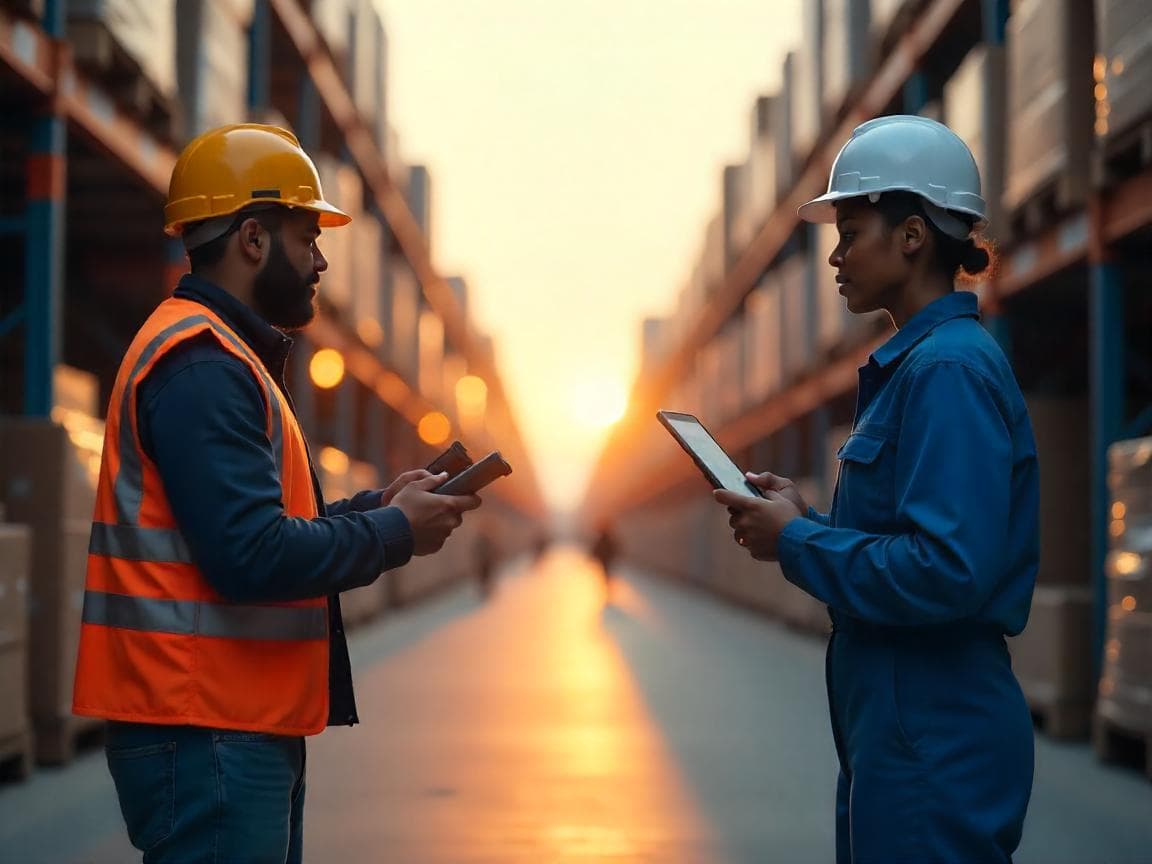 Optimizing Logistics with Hybrid IoT Networks for Seamless Communication