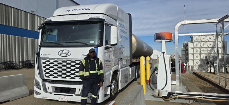 Trimac Tests Hyundai's Xcient Hydrogen Fuel-Cell Truck to Advance Zero-Emission Freight in Western Canada