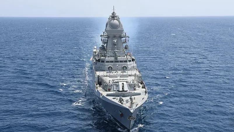 Newly Commissioned INS Udaygiri and Himgiri Reflect Advances in India's Naval Shipbuilding