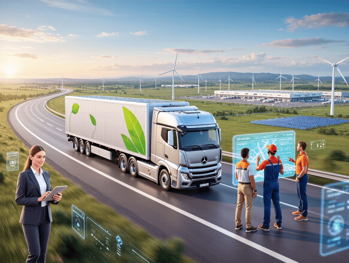 How Digitalization, Sustainability, and Talent Will Define International Road Transport in 2026