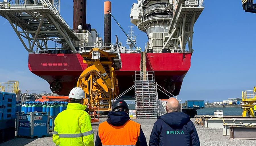 Jan De Nul Group Partners with Emixa for Enhanced Engineering Digitalization