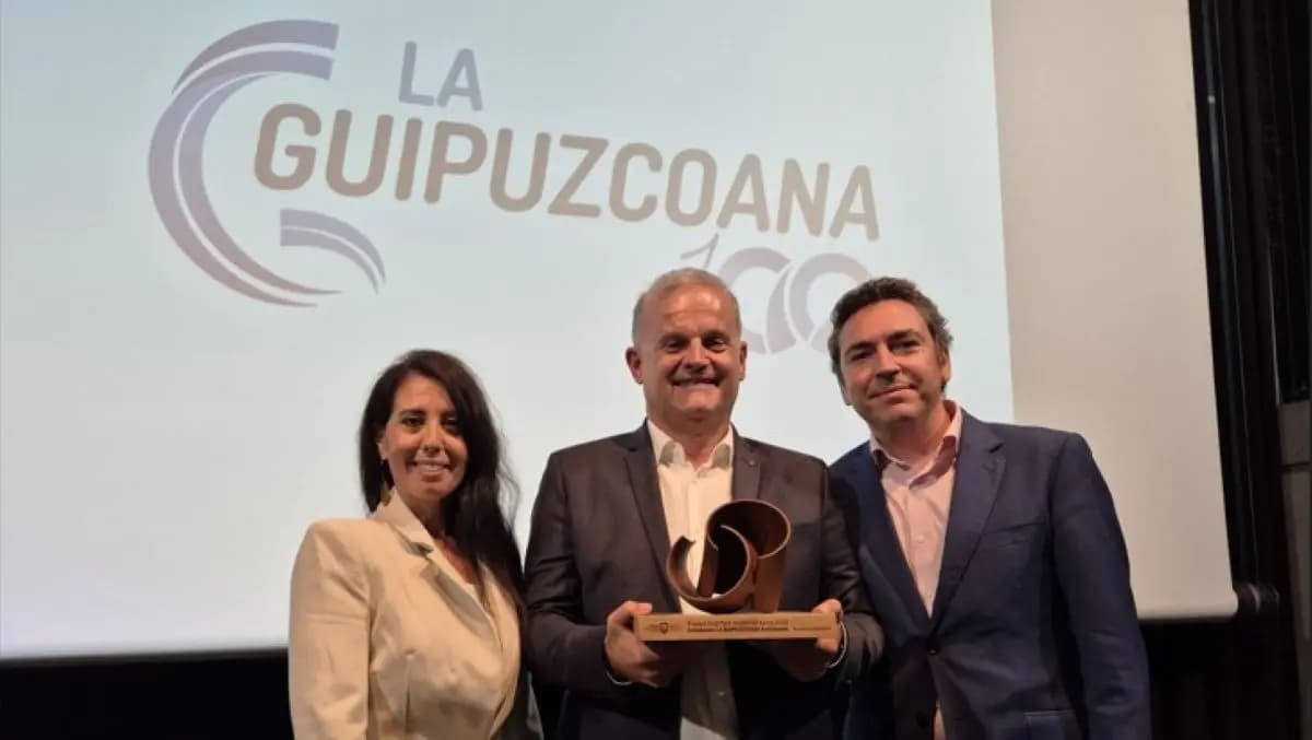 La Guipuzcoana Receives the Guztiok Mugituz 2025 Award in Its Centenary Year