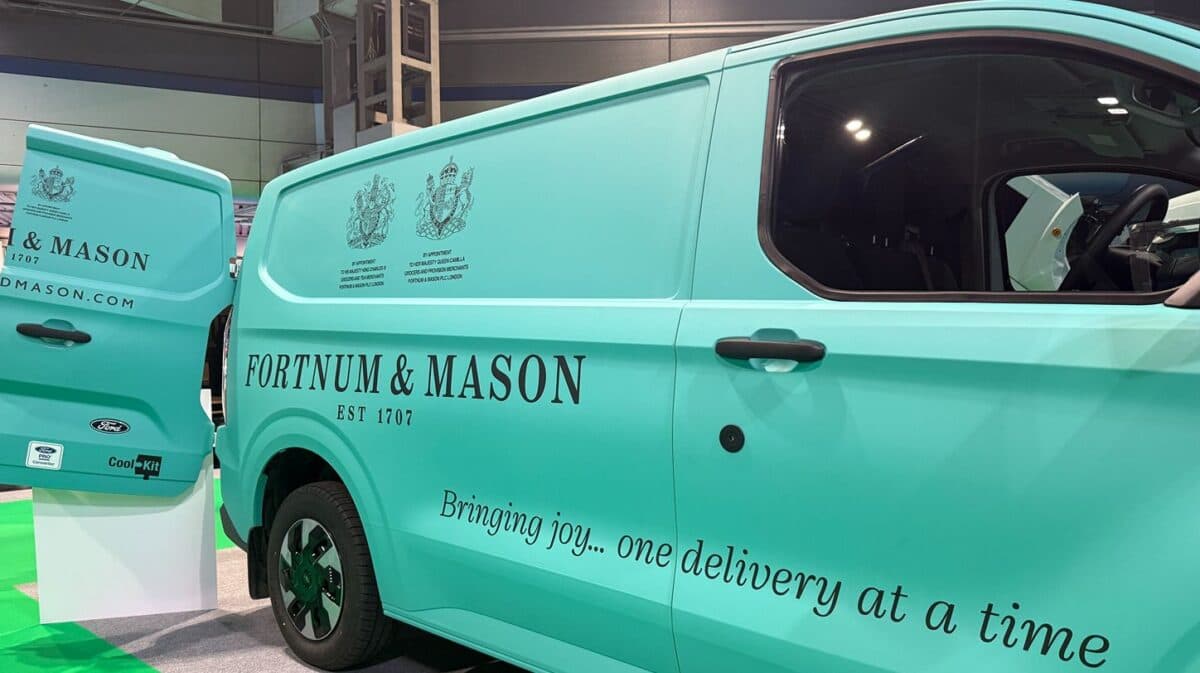 Fortnum & Mason Unveils Electric Refrigerated Van for London Deliveries