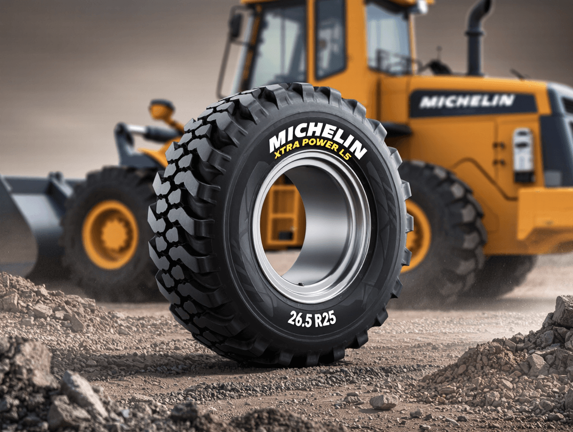 New MICHELIN XTRA POWER L5 26.5 R25: higher capacity and reinforced design for heavy loaders