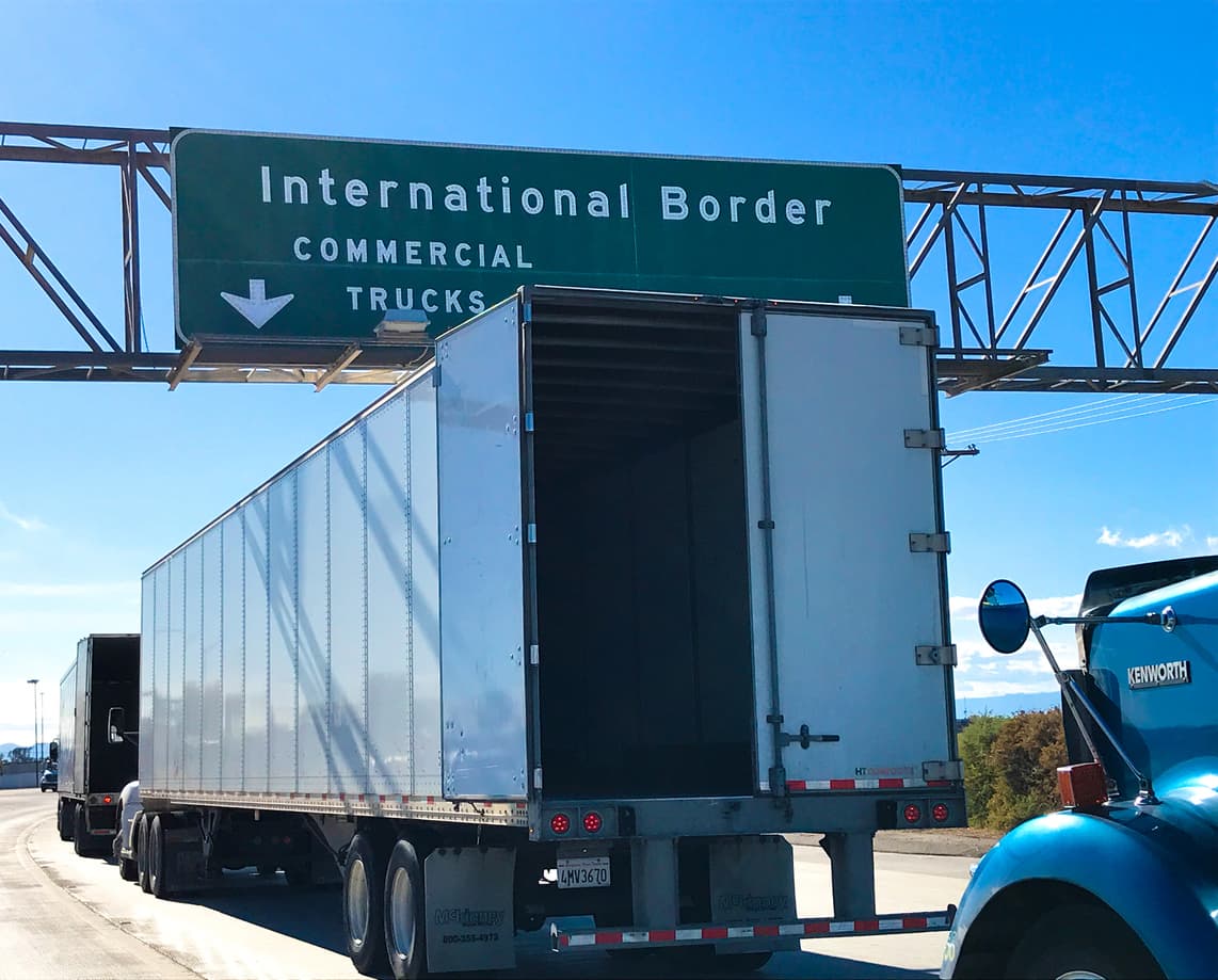 US-Canada cross-border freight drops to $53.7 billion in November, down 13.1%