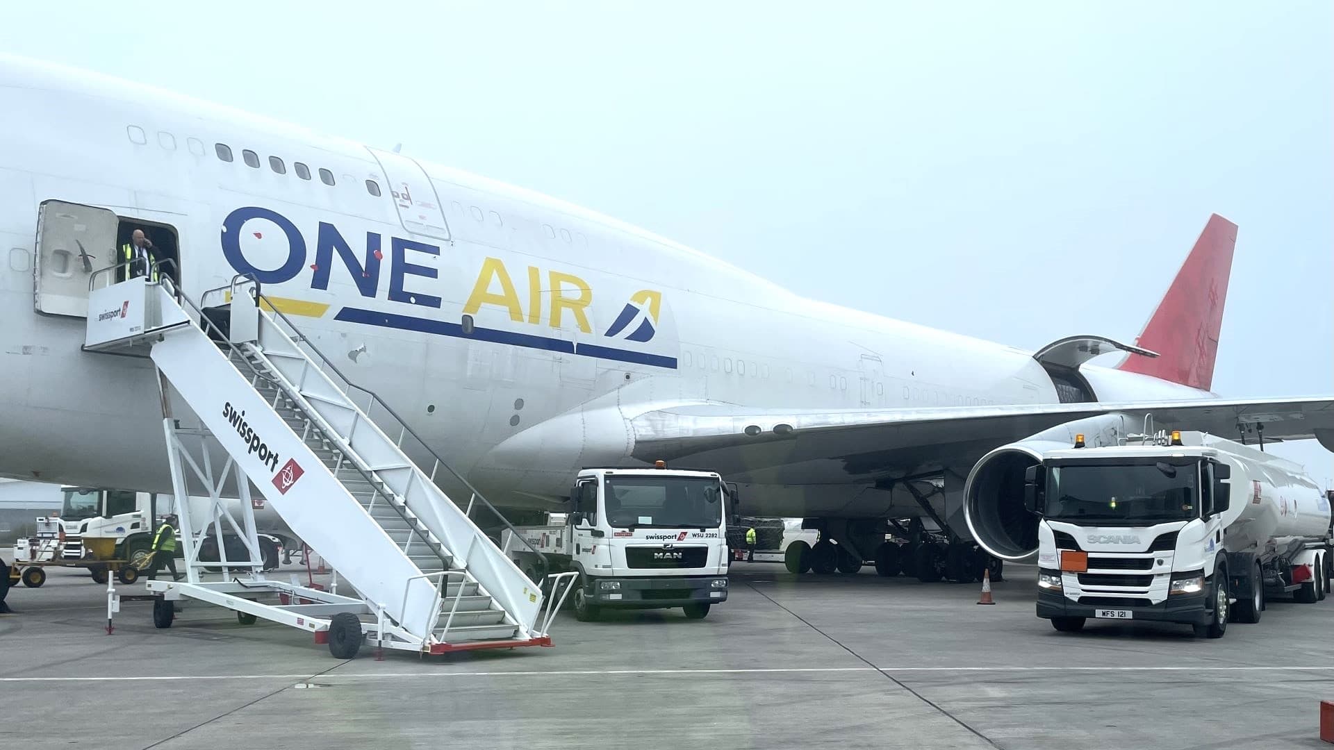 One Air Begins Scheduled Boeing 747-400 Cargo Flights Between Hong Kong and East Midlands Airport