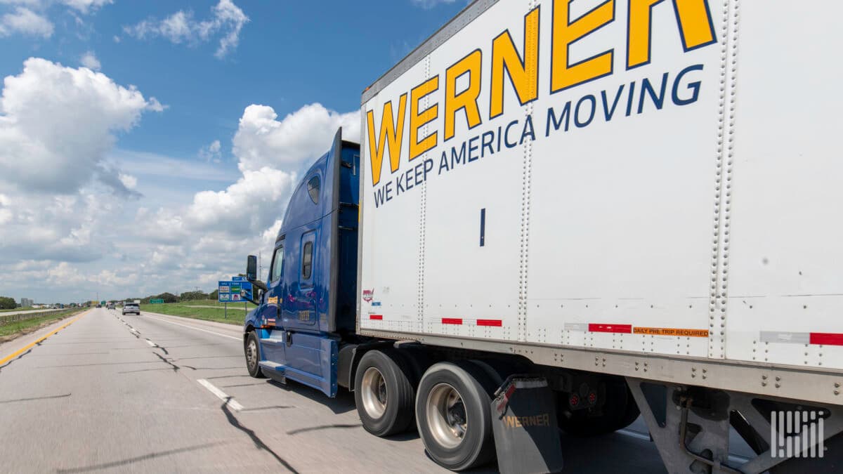 A Closer Examination of Werner's Quarterly Earnings and Market Position