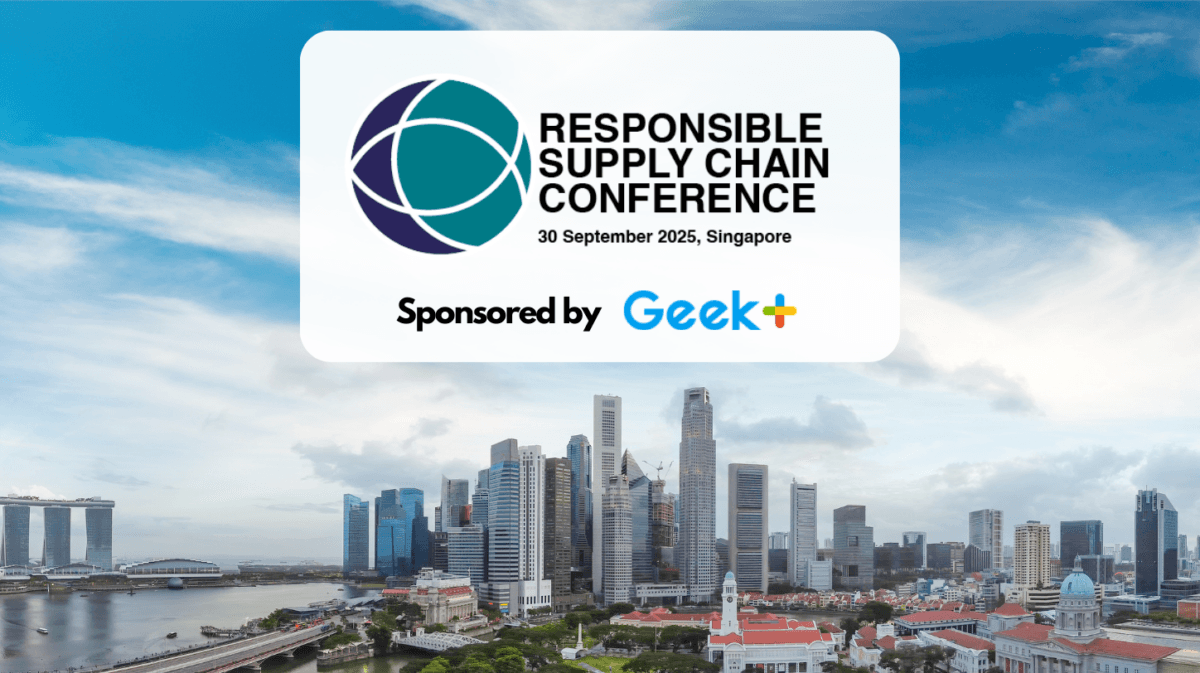 How the 2025 Responsible Supply Chain Conference in Singapore Highlights Innovations in Sustainable Supply Chain Operations
