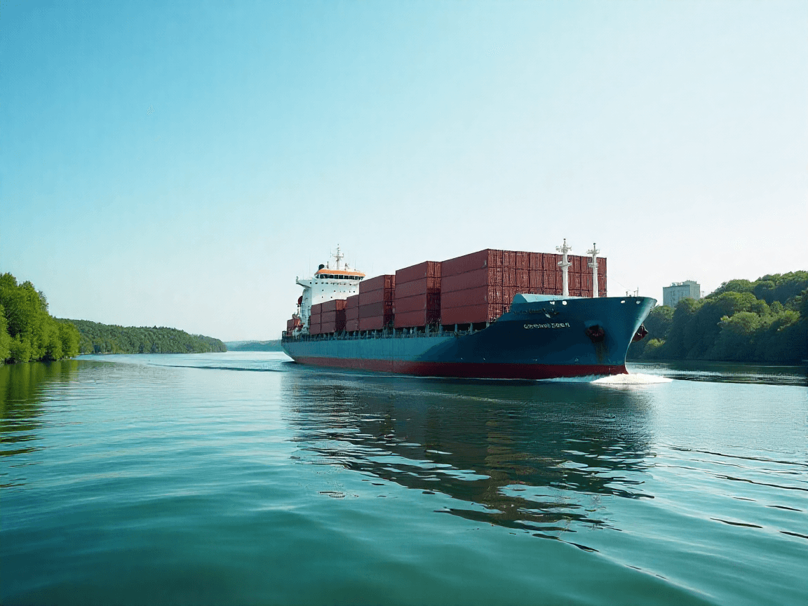 Rising Rhine River Levels Boost Cargo Shipping Capacities