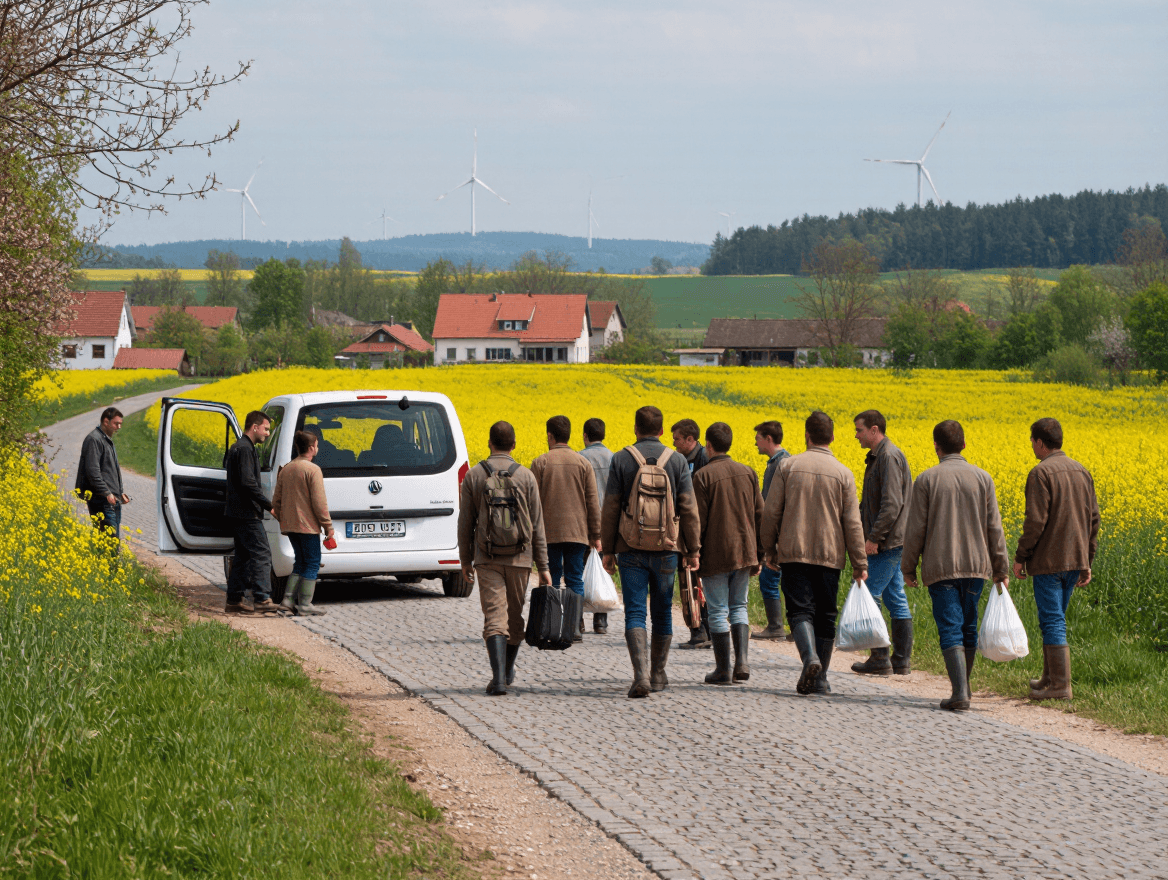 Understanding Romanian Migrant Workers’ Springtime Journey to Northern Germany and Its Impact