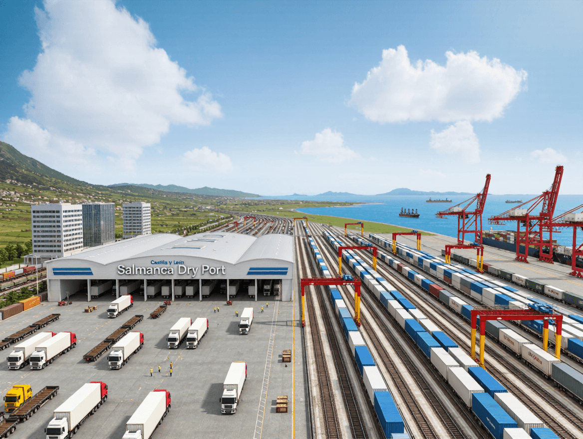 Salamanca Dry Port: Strengthening Castilla y León’s Connection with Portugal and Atlantic Maritime Routes