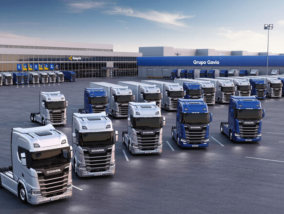 Scania Delivers More Than 100 Scania Super Trucks to Strengthen Grupo Gavio's Fleet Across Europe