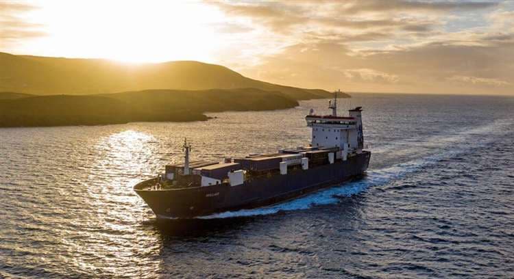 Challenges in Shetland's Livestock and Seafood Transport as Freight Vessel Helliar Blocked by Chinese Cargo Ship in Port of Leith