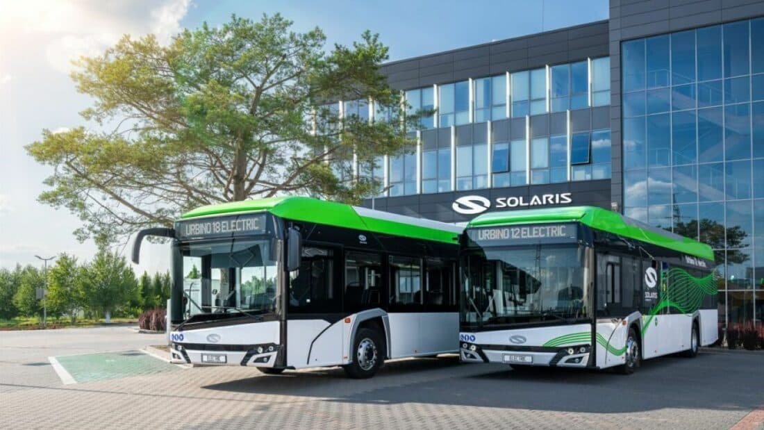 Solaris Secures Contract to Supply 30 Electric Solaris Urbino Buses to Gdansk Enhancing Sustainable Urban Transport