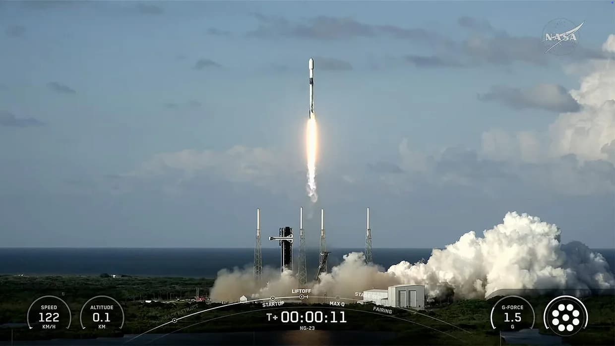 SpaceX Launches Enhanced Northrop Grumman Cygnus XL Cargo Ship to Resupply ISS with Essential Cargo