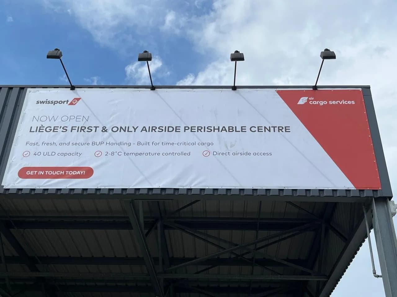 Liège Airport Welcomes Swissport's First Perishable Handling Center
