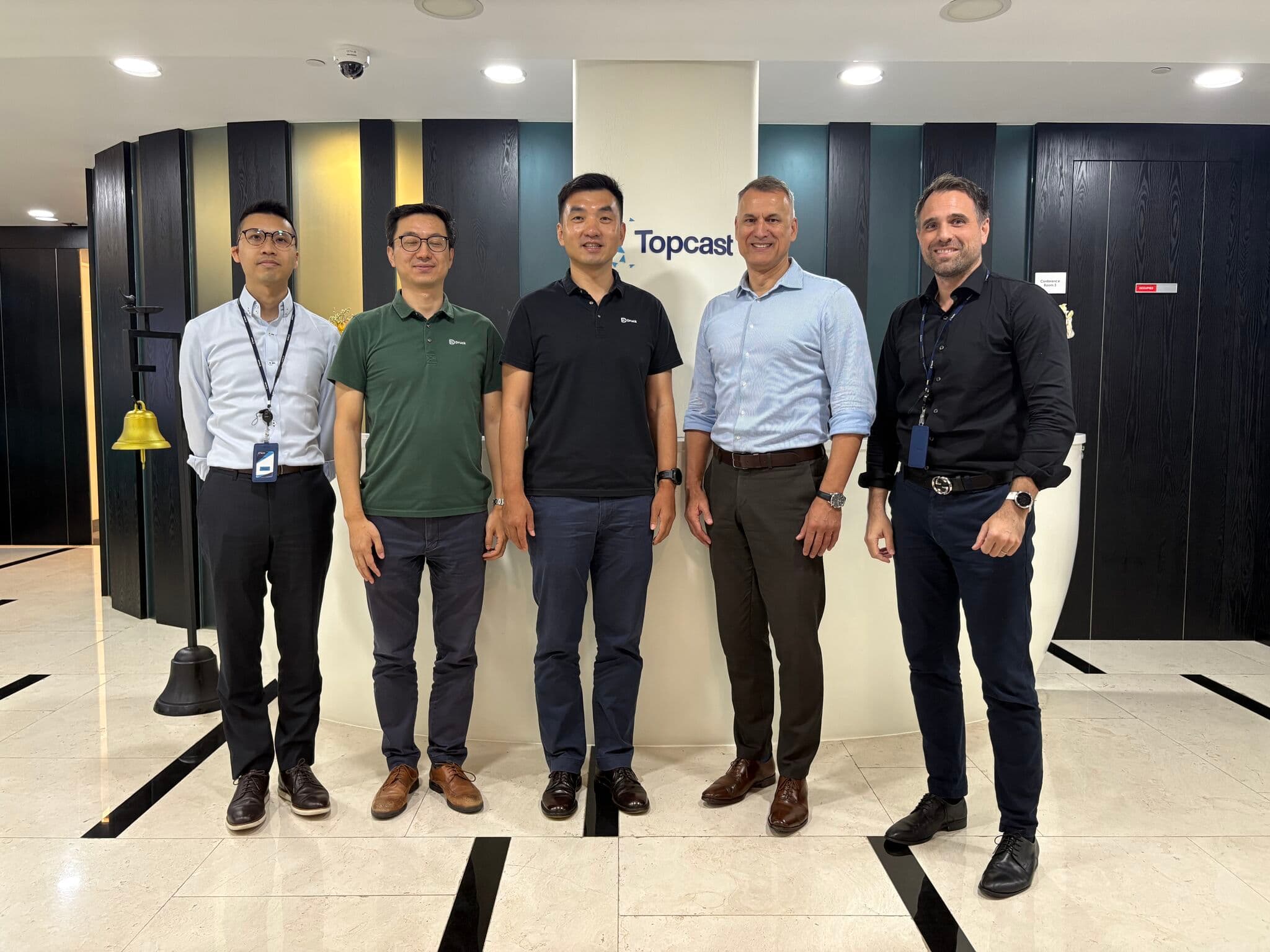 Topcast Becomes Authorized Distributor of Druck Aerospace Pressure Sensors in the APAC Region