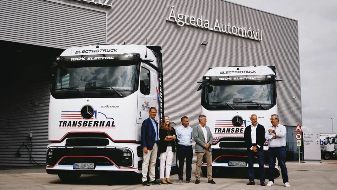 TransBernal expands green logistics fleet with Mercedes-Benz eActros 600 LS electric trucks