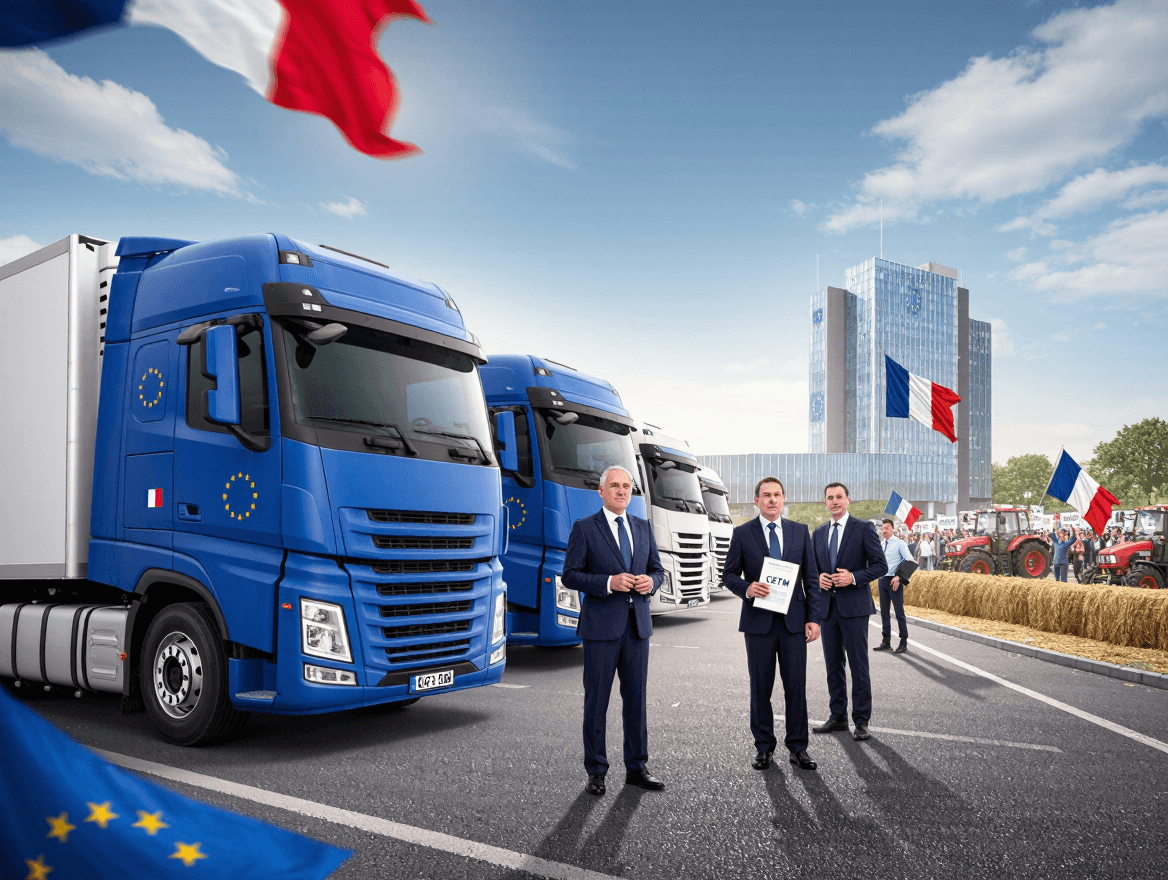 CETM appeals to the European Commission to shield transport operators impacted by French agricultural protests