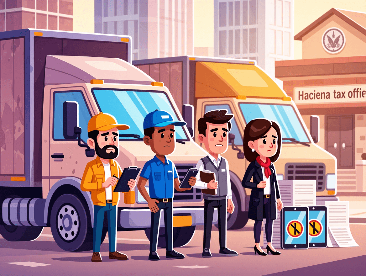 Transport Associations Express Frustration Over Hacienda's Delay on Tax Modules Renewal Impacting Thousands of Freelance Haulers