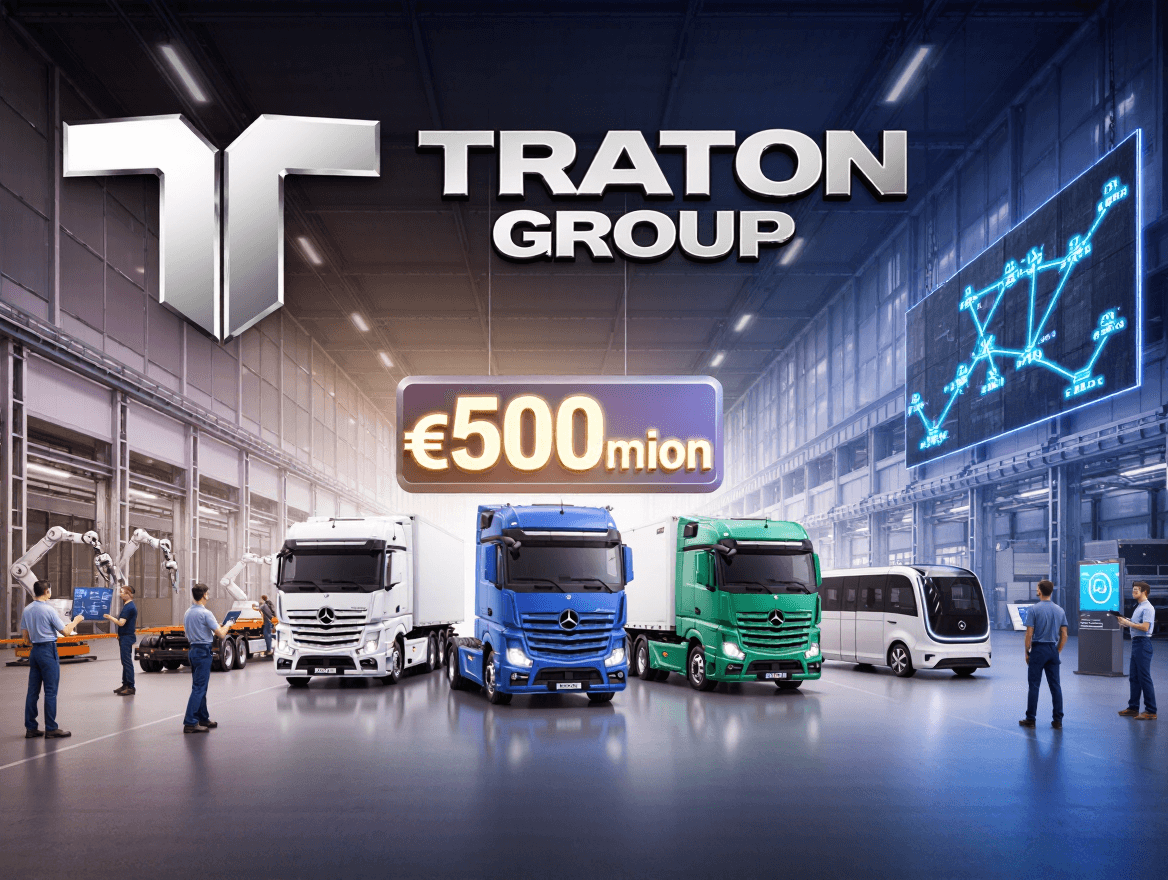 TRATON's €500 Million Investment Boosts Modular Vehicle Systems and Transport Evolution