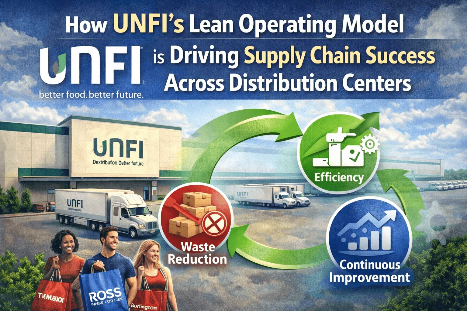 How UNFI’s Lean Operating Model is Driving Supply Chain Success Across Distribution Centers