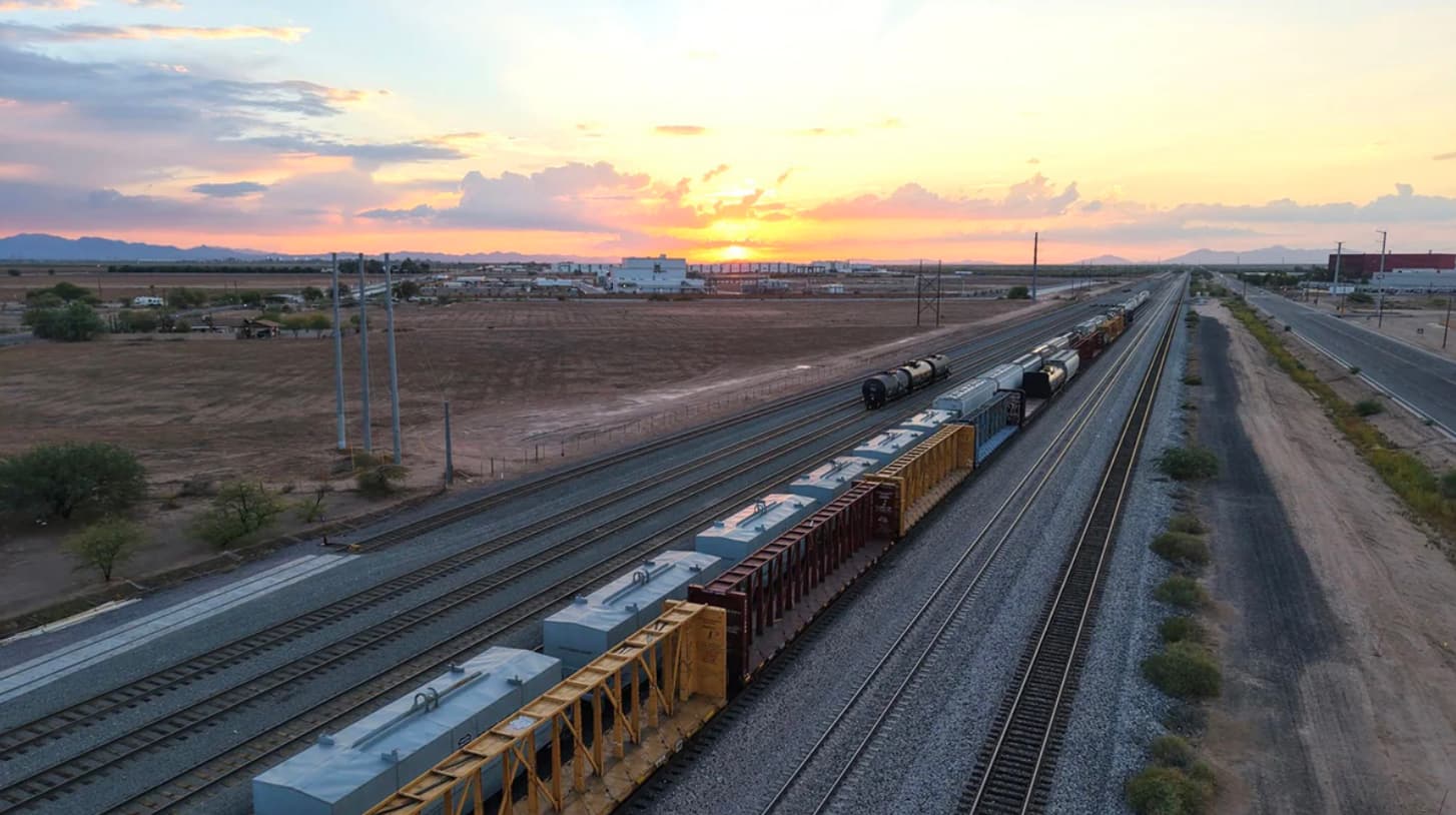 Union Pacific posílila kapacitu yardu Casa Grande, vylepšila železniční nákladní dopravu poblíž Tucsonu