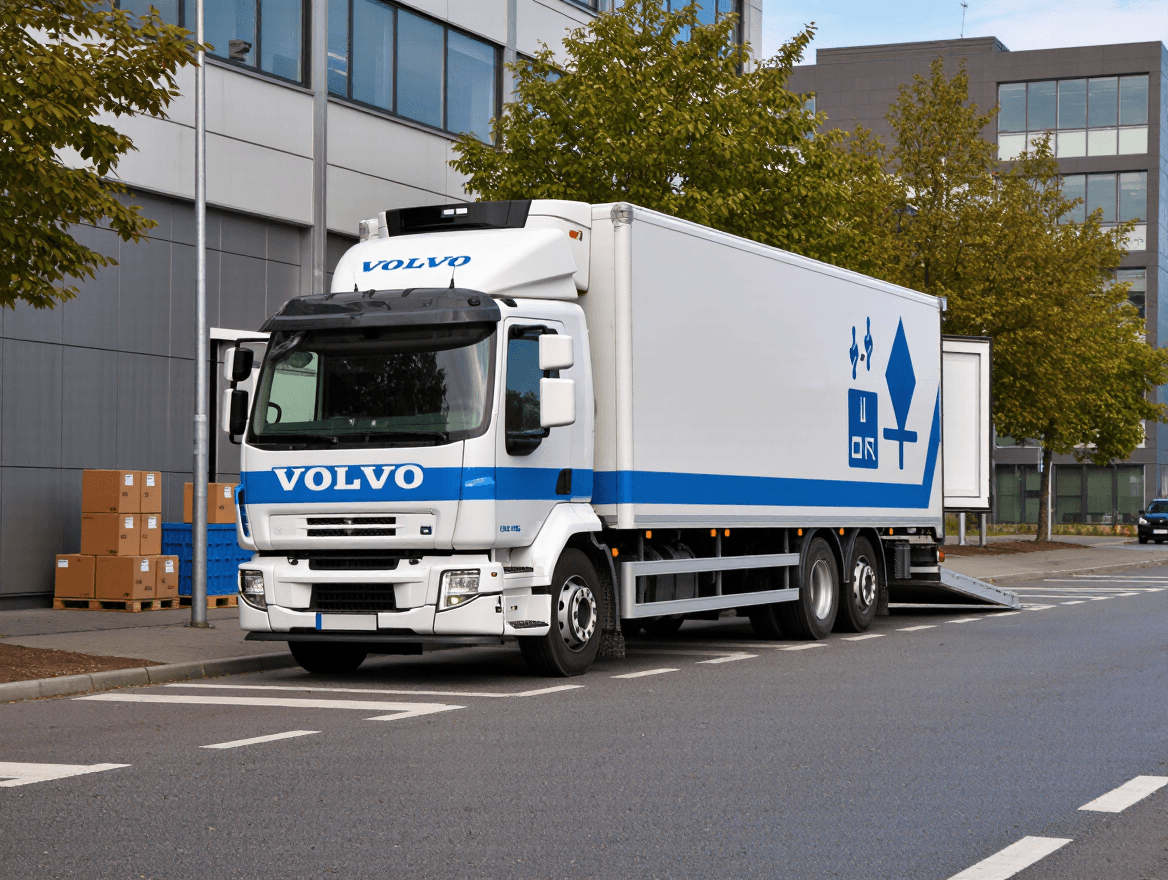 Volvo FL Electric 14-Tonne Model Tailored for Efficient Urban Freight Transport