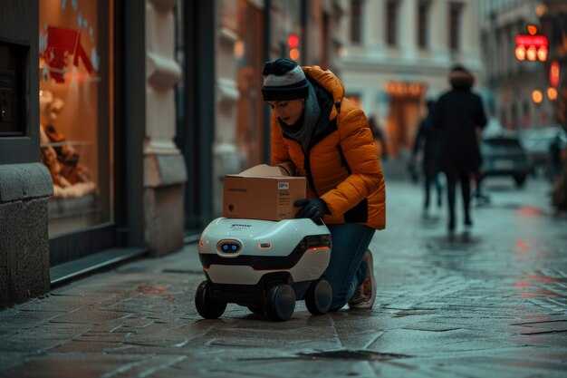 Safety, privacy, and etiquette around sidewalk robots