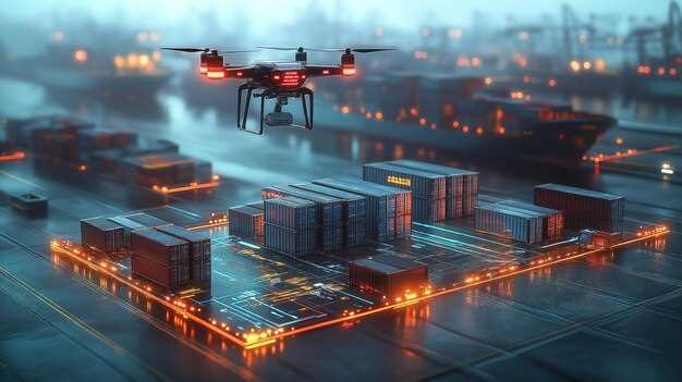 Targeted drone-enabled logistics workflows for delivery and inventory control