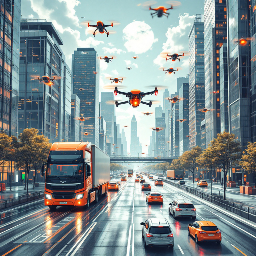 Drones and Autonomous Vehicles in Transportation: Trends