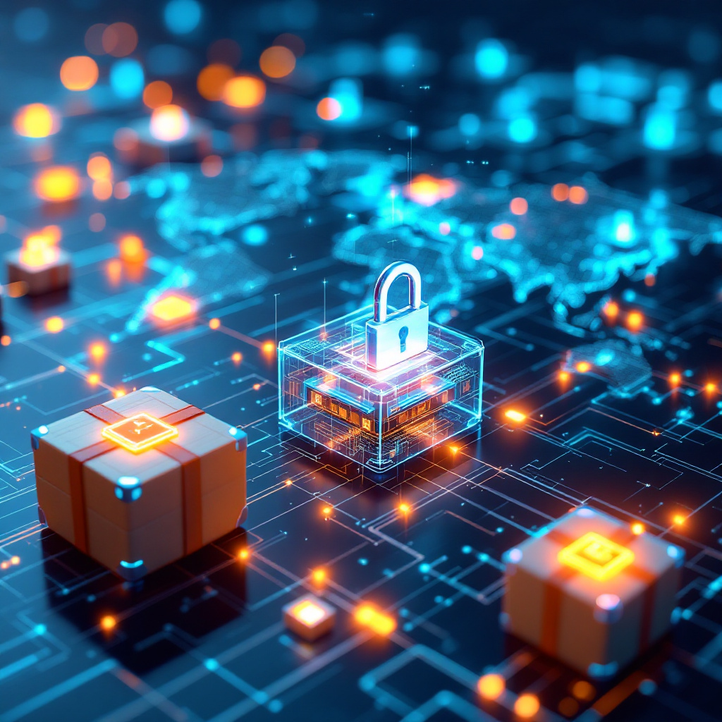 Aufbau einer transparenten Lieferkette mit Blockchain